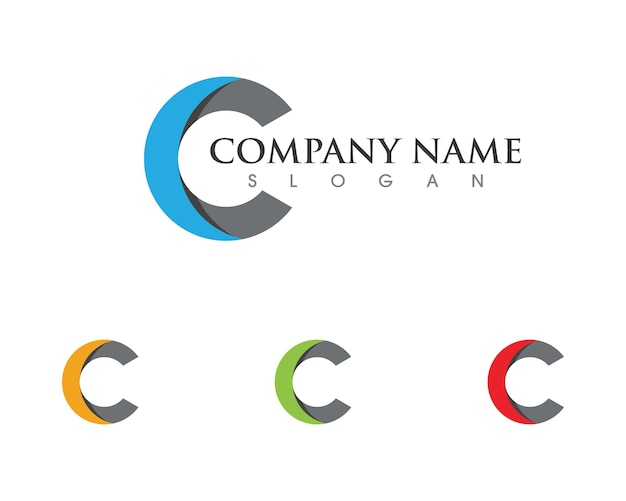 C Letter Logo Template