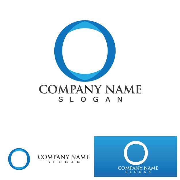 C письмо логотип шаблон
