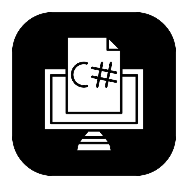 C シャープベクトルイラストレーション
