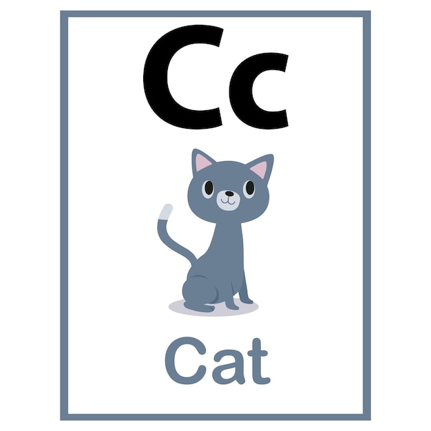 Vector c voor cat