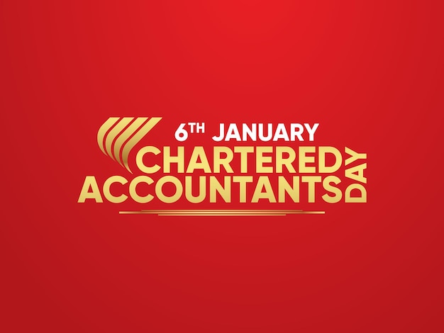 CA-dag, Chartered Accountant Day Creative Design