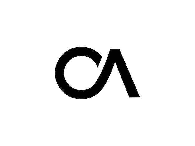 CA  logo design