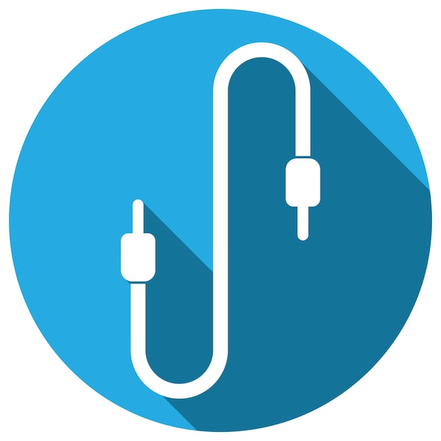 Cable icon vector