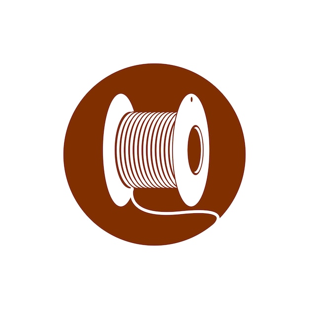 Cable reel icon