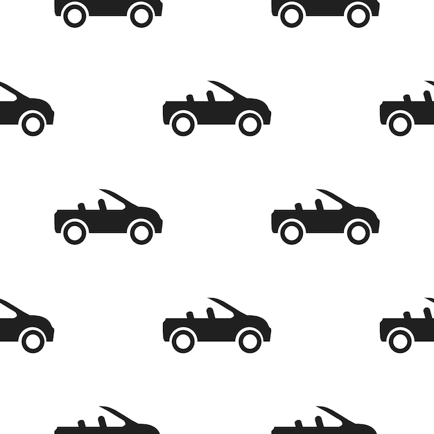 Cabriolet icon illustration