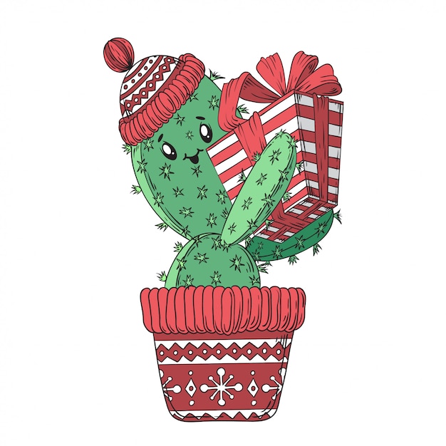 Cactus new year.