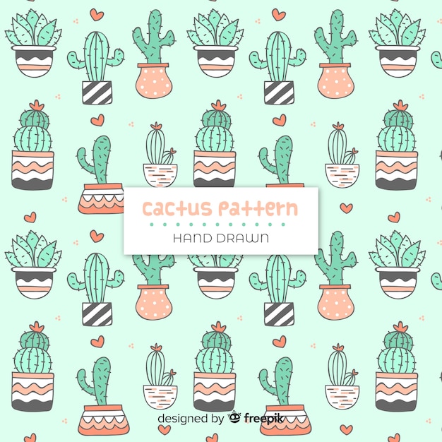 Cactus patroon