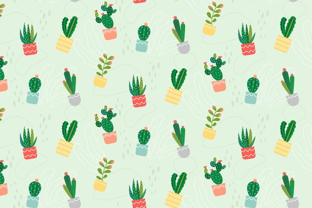 Cactus pattern