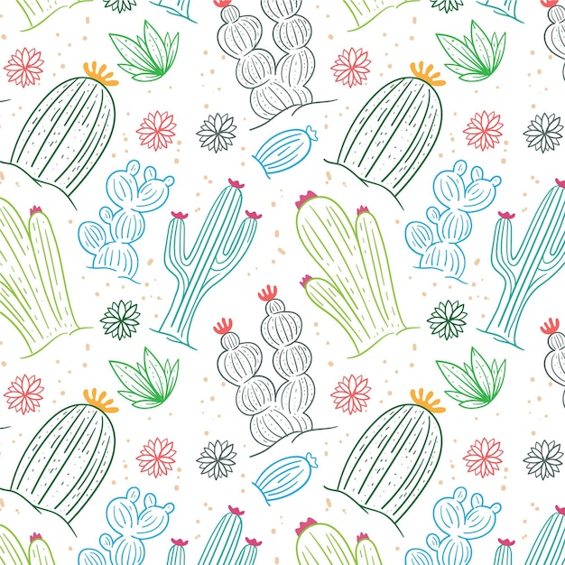 Cactus pattern