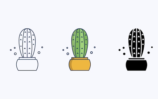 Cactus Plant illustratie pictogram