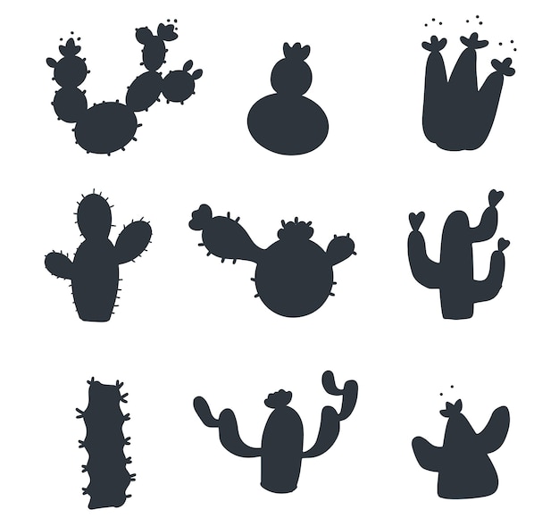 Cactus silhouet