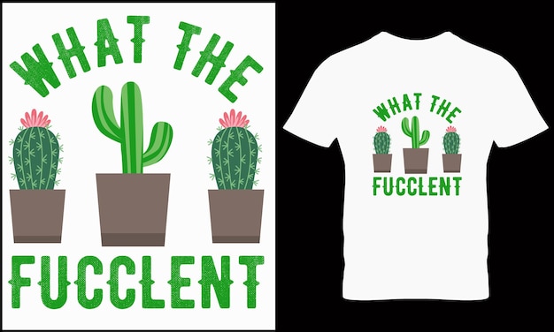 Vector cactus t-shirt ontwerp vector grafisch