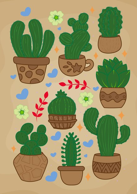 Vector cactus