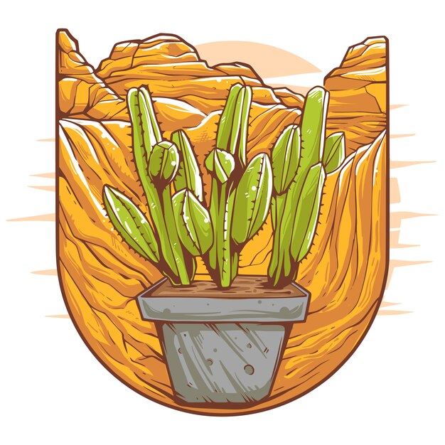 Cactusboombadge Premium