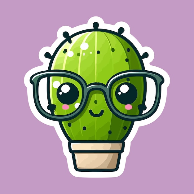 cactusgraphic sticker