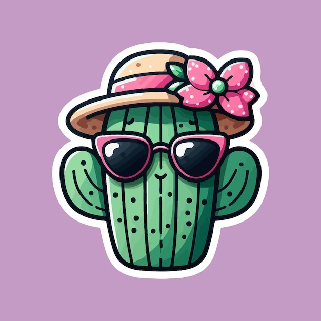 cactusgraphic sticker