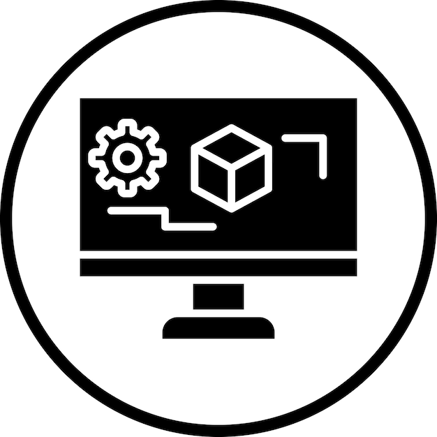 엔지니어링 Cad 아이콘 스타일