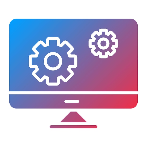 CAD-icon vectorbeeld kan worden gebruikt voor industriële processen