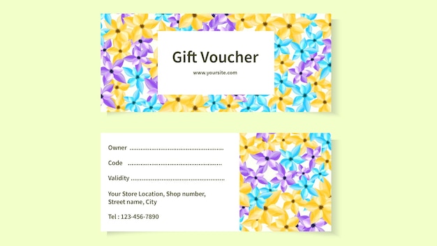 Cadeaubon voucher bloemen bloemen coupons kortingen verkoop aanbiedingen