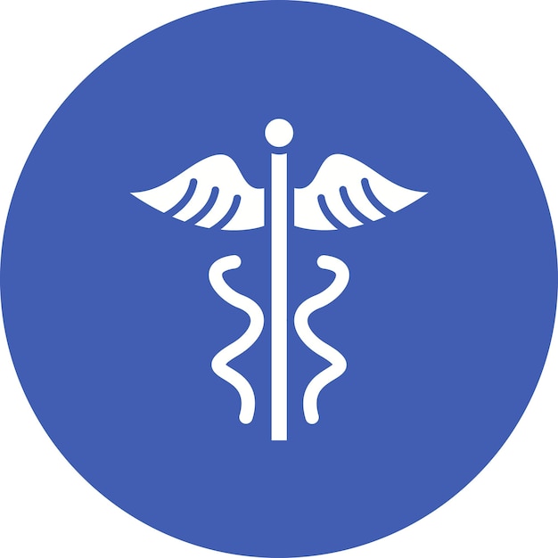 Caduceus icoon vector afbeelding Kan worden gebruikt voor Apotheek