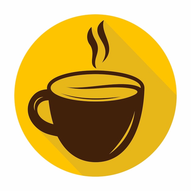 Cafe coffe logo vector illustration