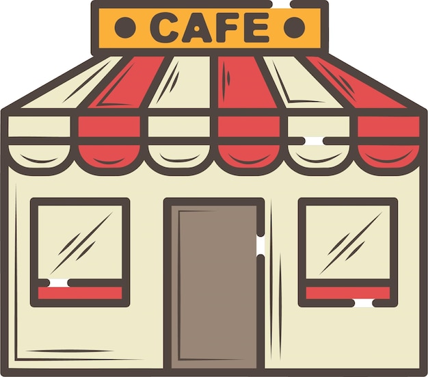 Vector cafe icon