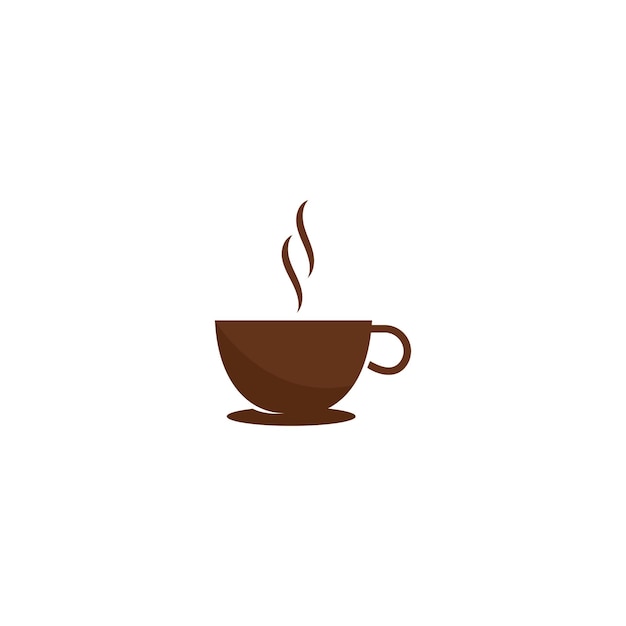 Café-logo. koffie. vectorillustratie. bewerkbaar