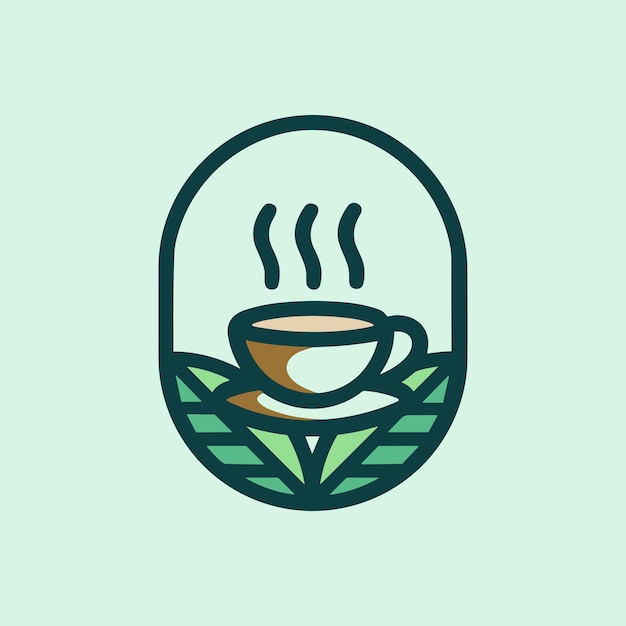 Cafe Logo Premium Vector