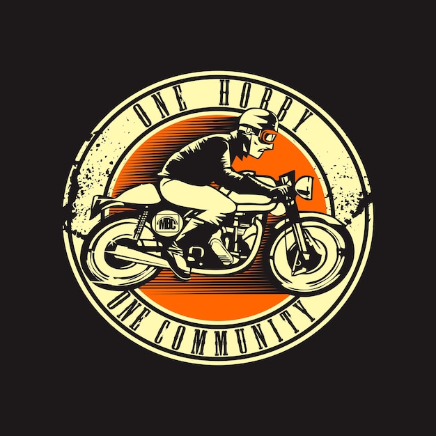 The Cafe Racer Logo Template