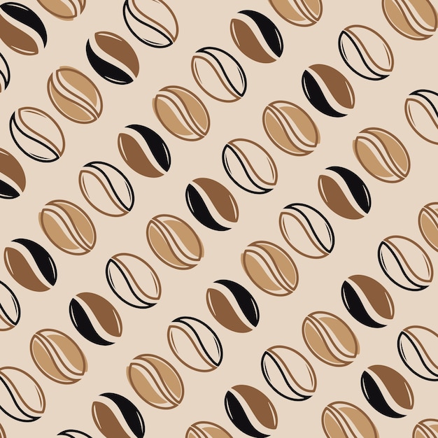 Vector caffee pattern