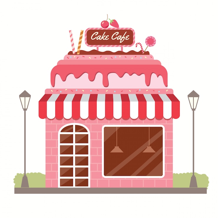 Vector ケーキカフェ