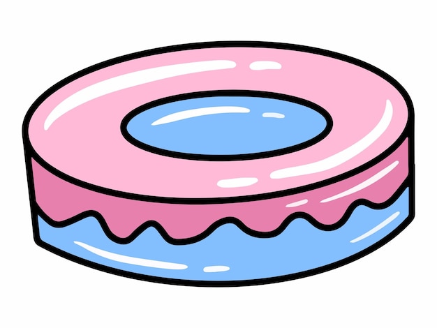 Cake clip art icon illustration