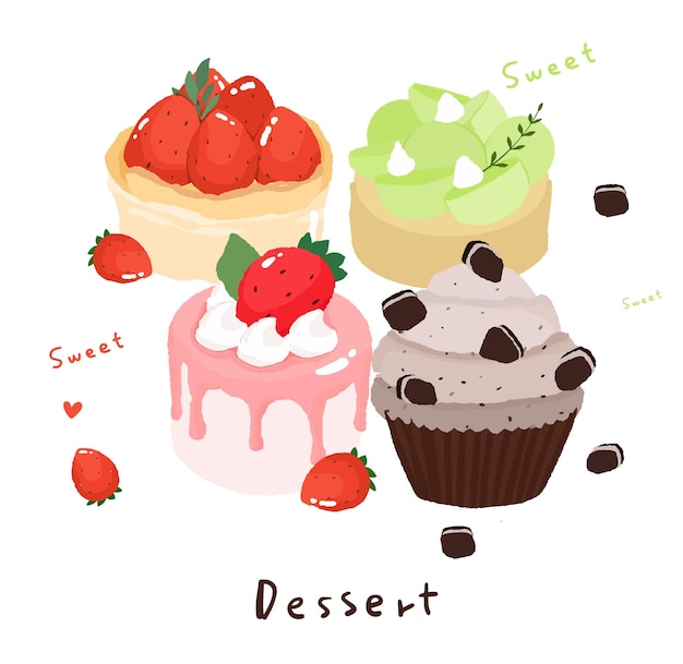 Cake dessert