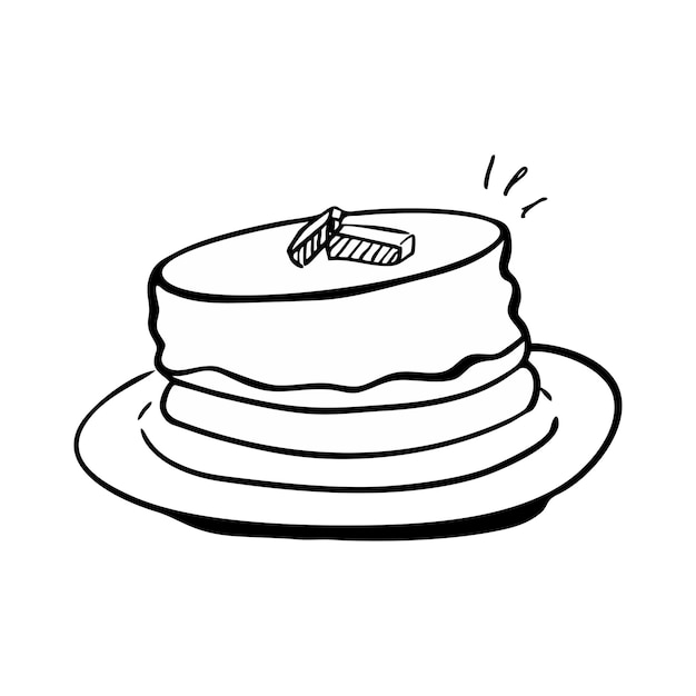 Vector cake icon