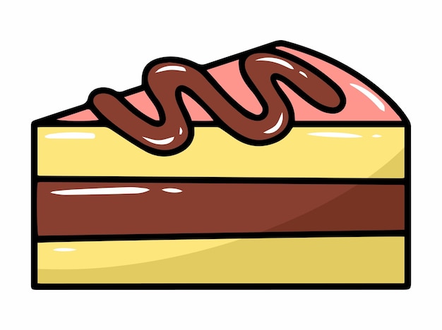 Vector cake illustration