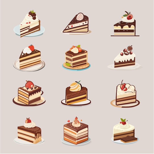 Illustrazione della torta