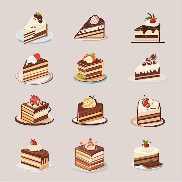 ケーキのイラスト