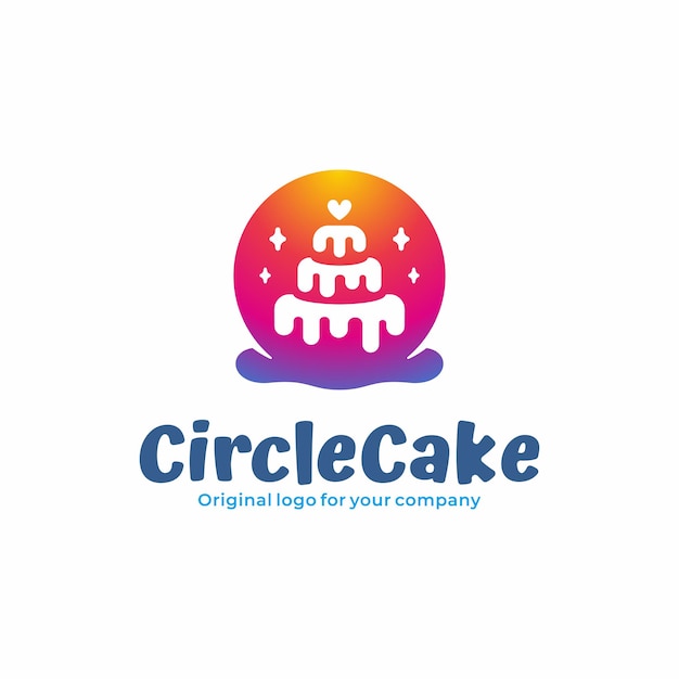 Cake Logo design template