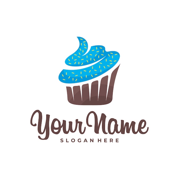 Cake logo design vector Icon Symbol Template Illustration