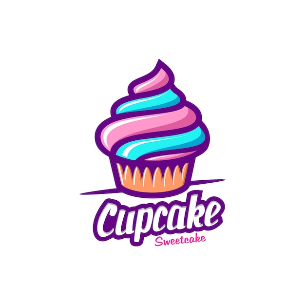 Cake logo vector