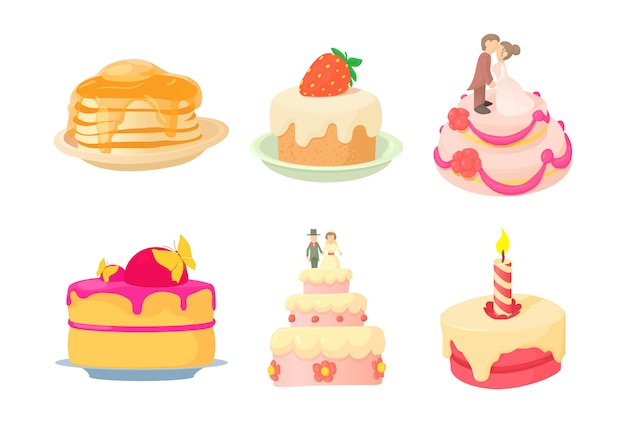 Cake pictogramserie