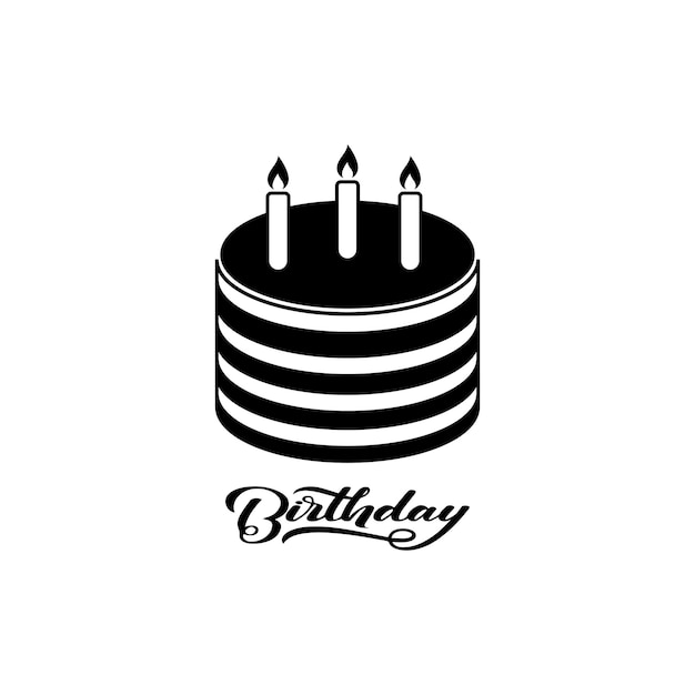 Cake sign icon vector illustration