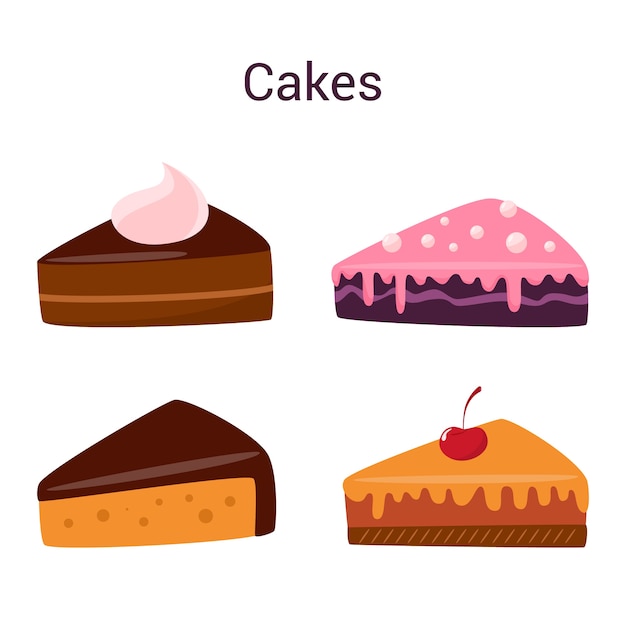 Cake slice set