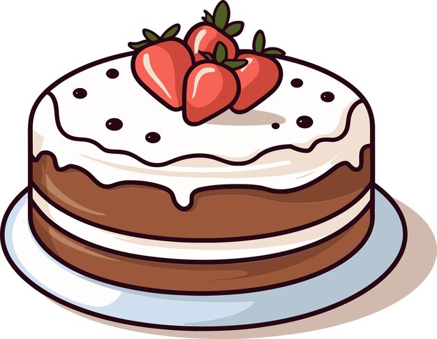 Vector cake vector elegance ontketend vectorized cake inspiraties onthuld