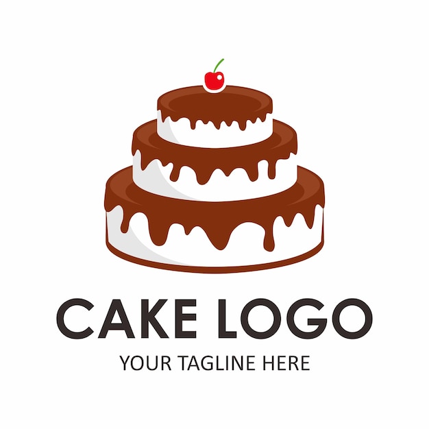 cake vector logo