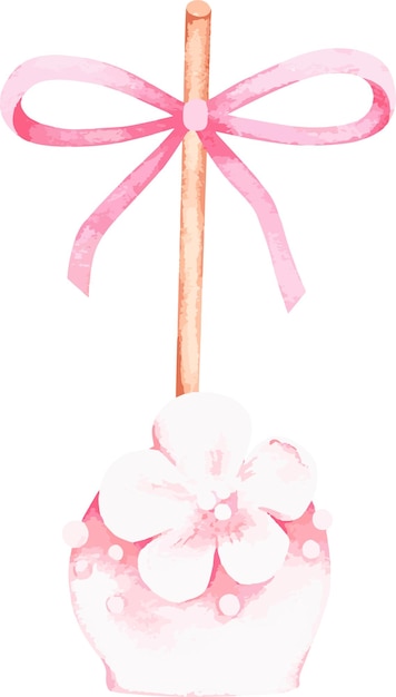 Cakepop met kersenbloesem