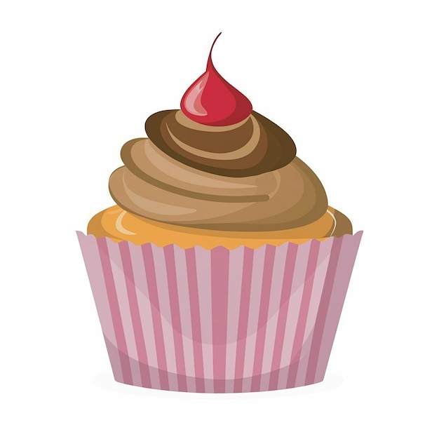 Cakes and Cupcakes Icons on a white background