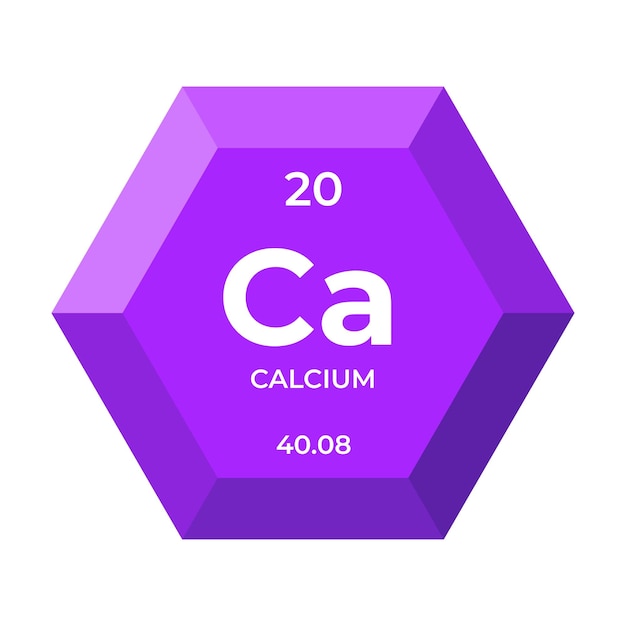 Calcium is chemisch element nummer 20 van de Post Transition Metal-groep