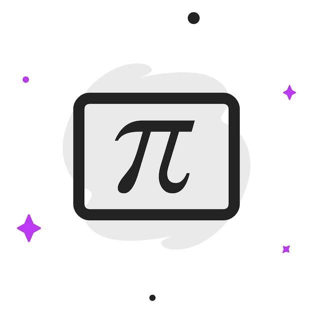calculator icon flat style vector illustration simple business concept pictogram isolated background