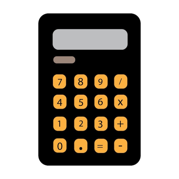 Vector calculator icon logo vector design template